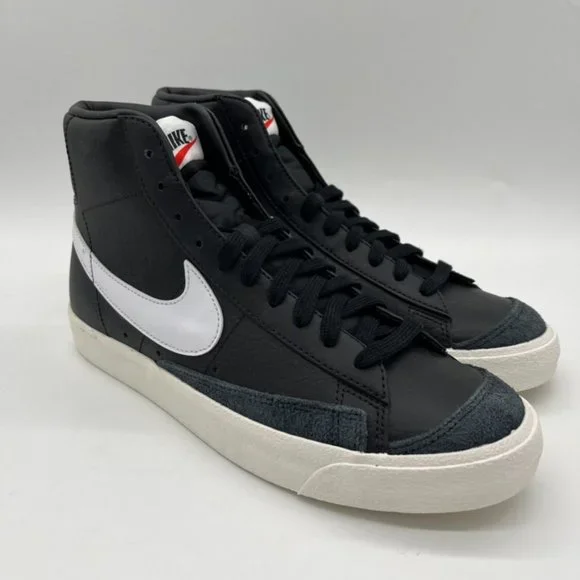 Nike Blazer Mid '77 VNTG Black White Sail BQ6806-002 Men's Multi Size NEW - Picture 4 of 7